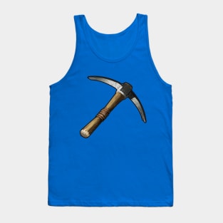 Pickaxe: for getting stone Tank Top